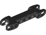 LEGO part Technic, Axle and Pin Connector 2 x 7 with 2 Ball Joint Sockets, Squared Ends, Closed Side Axle Holes (61054)