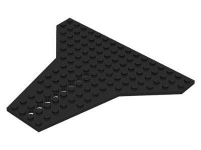 LEGO part Wedge, Plate 16 x 14 Shuttle (6219)