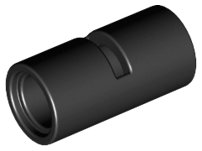 LEGO part Technic, Pin Connector Round 2L with Slot (Pin Joiner Round) (62462)