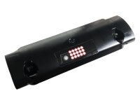 LEGO onderdeel Technic, Panel Curved 11 x 3 with 15 White Dots with Red Outlines and Backup Camera Pattern (Sticker) - Set 42096 62531pb037