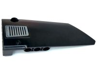 LEGO part Technic, Panel Fairing #17 Large Smooth, Side A with Dark Bluish Gray Air Vents Pattern (Sticker) - Set 8081 64392pb034