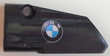 LEGO part Technic, Panel Fairing # 3 Small Smooth Long, Side A with BMW Logo Pattern (Sticker) - Set 42063 (64683pb053)