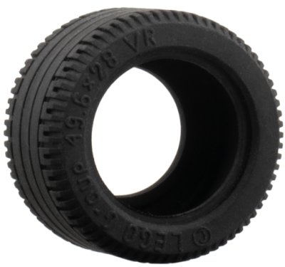 LEGO part Tire 49.6 x 28 VR (6594)