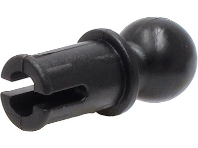 LEGO part Technic, Pin with Friction Ridges and Tow Ball with Squared Pin Hole (6628b)
