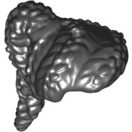 LEGO onderdeel Minifigure, Hair Female Coiled with Ponytail (69857)