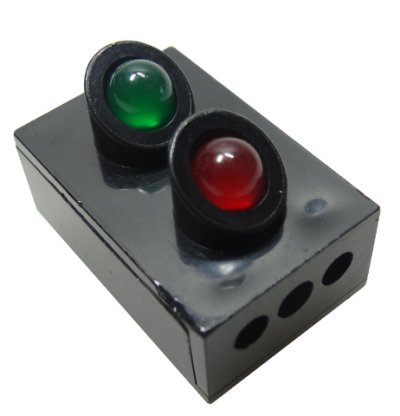 LEGO part Electric, Train 12V 2 x 3 Signal Light Brick with Red and Green Lights (70022)