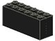 LEGO part Brick, Modified 2 x 6 x 2 Weight - Bottom Openings, Center Seam on Ends (73090a)
