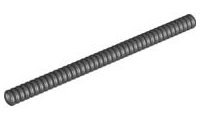 LEGO part Hose, Ribbed 7mm D. 14L / 11.2cm (78c14)