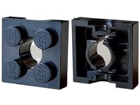 LEGO onderdeel Arm Holder Brick 2 x 2 - Top Part with Round Hole (Homemaker Figure / Maxifigure Torso) 793