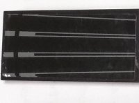 LEGO part Tile 2 x 4 with Gray Thin Lines Pattern (Sticker) - Set 75044 87079pb0468
