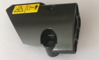 LEGO part Technic, Panel Fairing # 1 Small Smooth Short, Side A with Warning Sign #1 Pattern (Sticker) - Set 42082 87080pb046