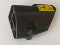 LEGO part Technic, Panel Fairing # 2 Small Smooth Short, Side B with Warning Sign #1 Pattern (Sticker) - Set 42082 87086pb046