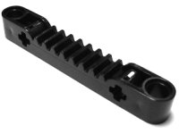 LEGO onderdeel Technic, Gear Rack 1 x 7 with Axle and Pin Holes 87761