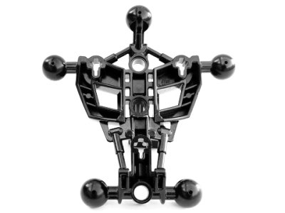 LEGO onderdeel Hero Factory Torso, Skeletal with 5 Ball Joint (87794)
