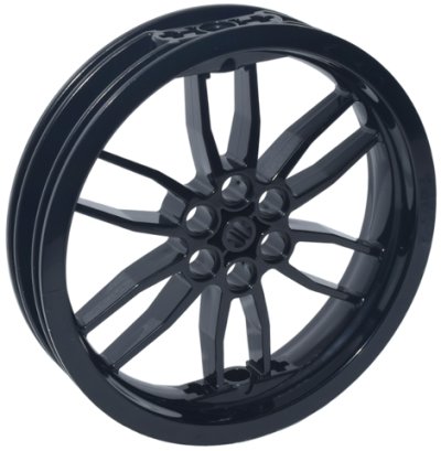 LEGO part Wheel 75mm D. x 17mm Motorcycle (88517)