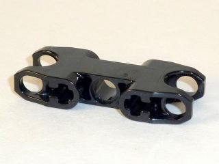 LEGO part Technic, Axle and Pin Connector 2 x 5 with 2 Ball Joint Sockets, Closed Sides, Open Axle Holes (89650)