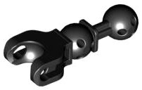 LEGO part Hero Factory Arm / Leg with Ball Joint on Axle and Ball Socket (90609)