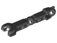LEGO part Hero Factory Arm / Leg with Ball Joint and Ball Socket and 4 Pin Holes (90613)