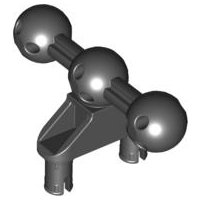 LEGO part Technic, Pin Connector Perpendicular 3L with 2 Pins, 2 Ball Joint on Axle (90634)
