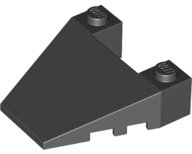 LEGO part Wedge 4 x 4 Taper with Stud Notches 93348