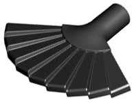 LEGO part Minifigure, Utensil Hand Fan 93553