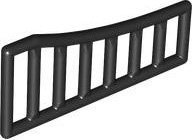 LEGO part Bar 1 x 8 x 3 - 1 x 8 x 4 Grille Curved (95229)