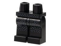 LEGO part Hips and Legs with Bright Light Blue Speckles Pattern 970c00pb1434