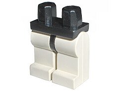 LEGO part Hips and White Legs (970c01)