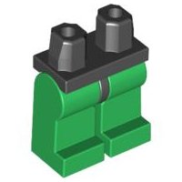 LEGO part Hips and Green Legs (970c06)