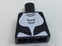 LEGO part Torso Orca with White Ventral Patch Pattern 973pb2561