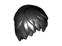 LEGO part Minifigure, Hair Layered 99242
