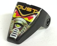 LEGO part Technic Throwbot Visor with 'DUST' Pattern x209pw1