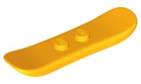 LEGO part Minifigura, Utensilio Tabla de Nieve Pequeña 18746