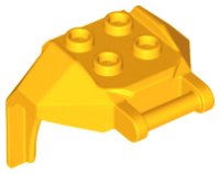 LEGO part Large Figure Armor, Chest with 4 Studs and Bar Handle 27167