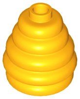 LEGO part Cône 2 x 2 x 1 2/3 avec Anneaux Empilés (Ruche / Barbe à Papa) 35574