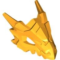 LEGO onderdeel Dragon Head (Ninjago) Jaw Upper with Horns and Large Eye Openings 3770
