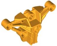 LEGO part Bionicle Mistika Torso / Shoulders Section (61802)