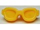 LEGO part Friends Accessories Glasses, Oval Shaped with Small Pin 93080l