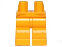 LEGO part Hips and Legs with Worn Reflective Stripes Pattern 970c00pb0995