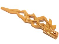 LEGO part Hero Factory Accessorio Arma, Fiamma / Fulmine con Foro Assale 11302