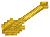 LEGO part Minifigure, Utensil Shovel Pixelated (Minecraft) 18791