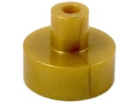 LEGO part Tile, Round 1 x 1 with Bar and Pin Holder 20482