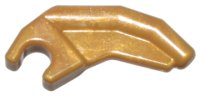 LEGO part Barbe / Griffe / Corne / Dent avec Clip, Angulée 3171