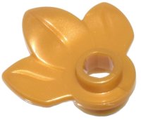 LEGO part Planta Placa, Redonda 1 x 1 con 3 Hojas 32607