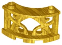 LEGO part Fence 3 x 3 x 2 Quarter Round Ornamental with 2 Studs (41823)