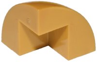 LEGO part Brick, Round Corner 2 x 2 x 1 2/3 Dome Top 5906