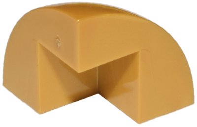 LEGO part Brick, Round Corner 2 x 2 x 1 2/3 Dome Top (5906)