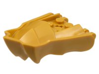 LEGO part Dragon Head (Ninjago) Jaw with Small Spikes and 2 Bar Handles on Back 80017