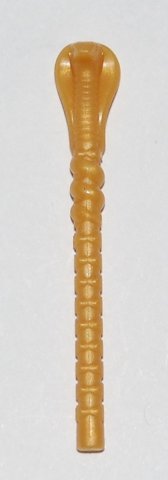LEGO part Minifigure, Utensil Staff with Cobra / Snake / Serpent Head (90390)