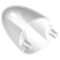 LEGO part Windscreen 4 x 4 x 5 Cone with Pins (18591)